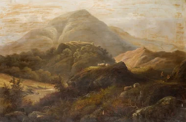 Landscape with Sheep